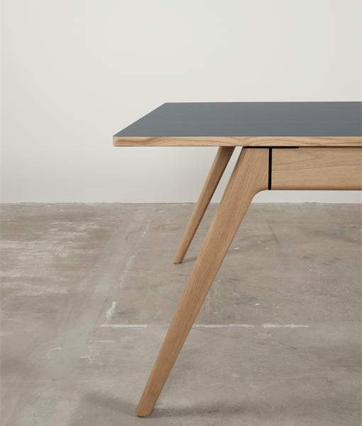 Arko grande,H73,ek,smokeyblue,svartral,1400x1400mm,bild4