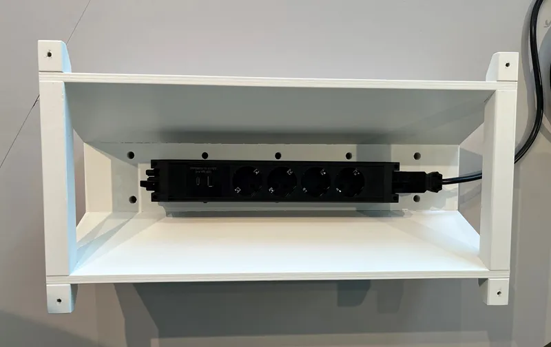 Stor kabellåda uppifrån med ellösning, bild 2