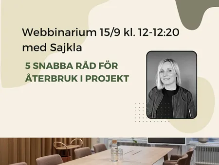 5 snabba råd för återbruk i projekt socmed