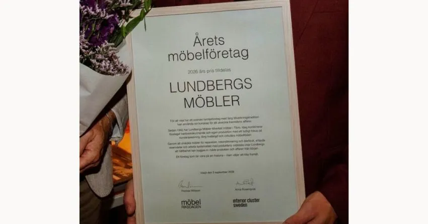 Årets möbelföretag 2026