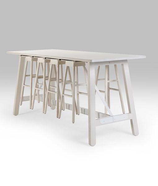 SBM vit 105 uppha¦êngda pallar