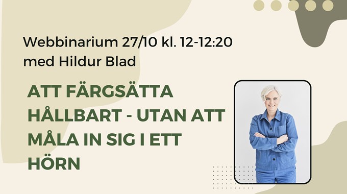 Färgsätta hållbart webb