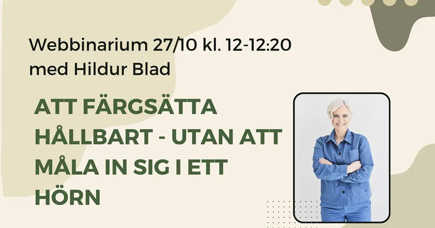 Färgsätta hållbart webb