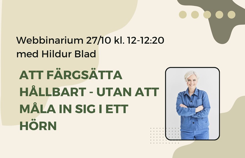 Färgsätta hållbart webb